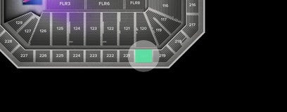 Seat view from Upper