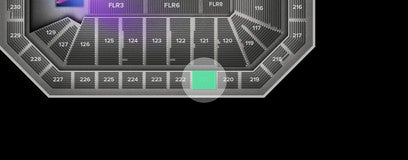 Seat view from Upper