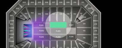Seat view from Floor