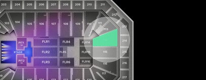 Seat view from Lower