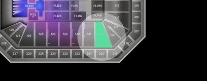 Seat view from Lower
