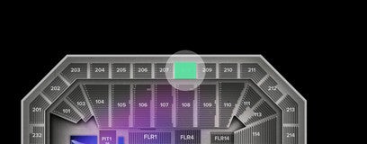 Seat view from Upper