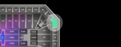 Seat view from Upper