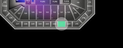 Seat view from Upper