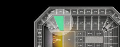 Seat view from Lower