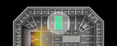 Seat view from Lower