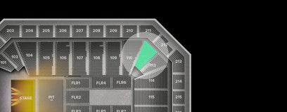 Seat view from Lower