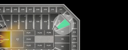 Seat view from Lower