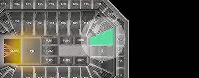 Seat view from Lower