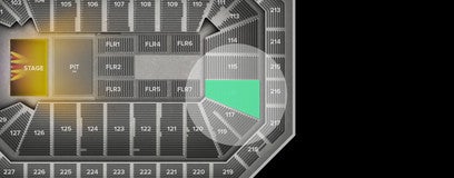 Seat view from Lower