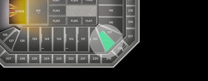 Seat view from Lower