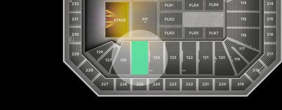 Seat view from Lower