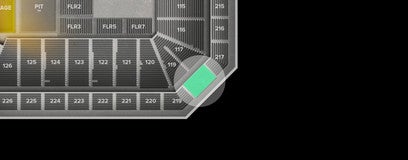 Seat view from Upper