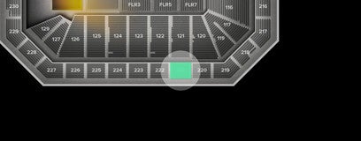 Seat view from Upper