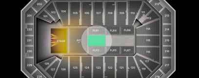 Seat view from Floor