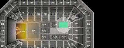 Seat view from Floor