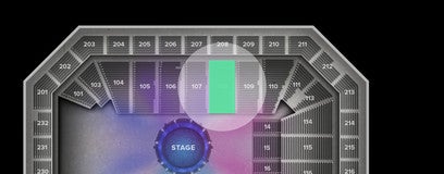 Seat view from Lower