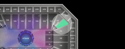 Seat view from Lower