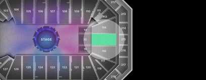 Seat view from Lower
