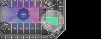 Seat view from Lower
