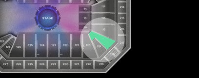 Seat view from Lower