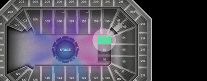 Seat view from Lower