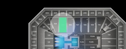 Seat view from Lower