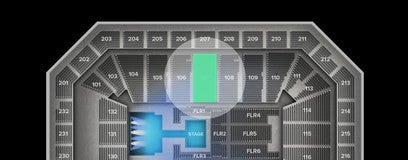 Seat view from Lower