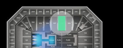 Seat view from Lower