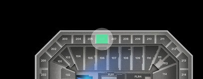 Seat view from Upper