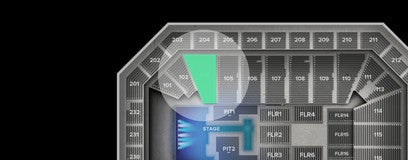 Seat view from Lower