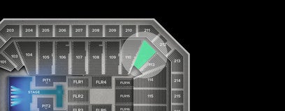 Seat view from Lower