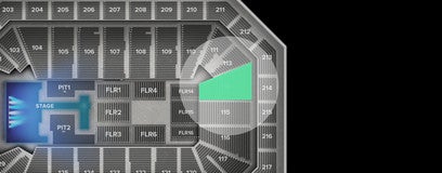 Seat view from Lower