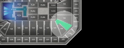 Seat view from Lower