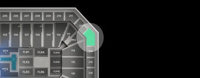 Seat view from Upper