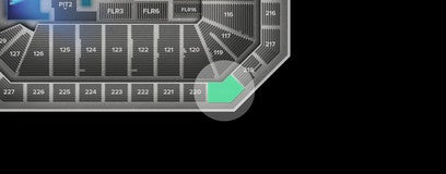 Seat view from Upper