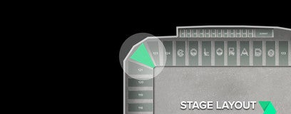 Seat view from South Endline