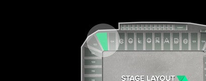 Seat view from South Endline