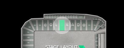 Seat view from West VIP