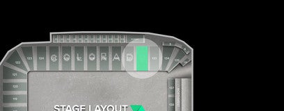 Seat view from West Sideline