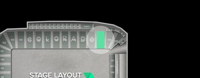 Seat view from West Sideline