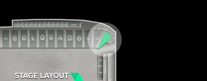 Seat view from North Endline