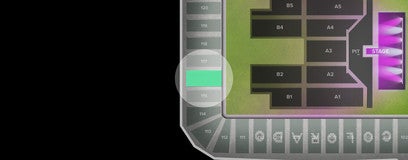Seat view from South Endline