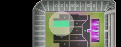 Seat view from Floor