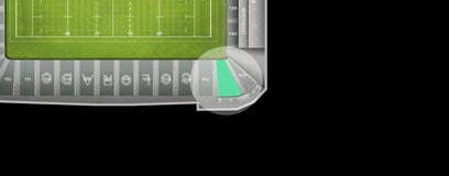 Seat view from North Endline