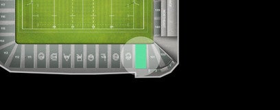 Seat view from East Sideline