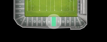 Seat view from East Sideline