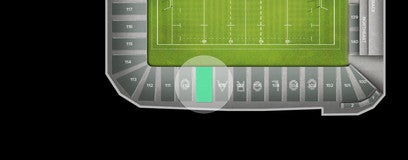 Seat view from East Sideline