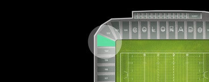 Seat view from South Endline