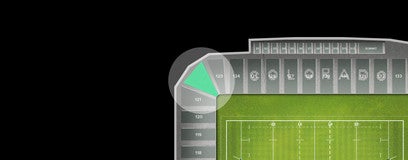 Seat view from South Endline